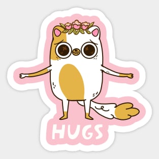 Cake Hugs Sticker